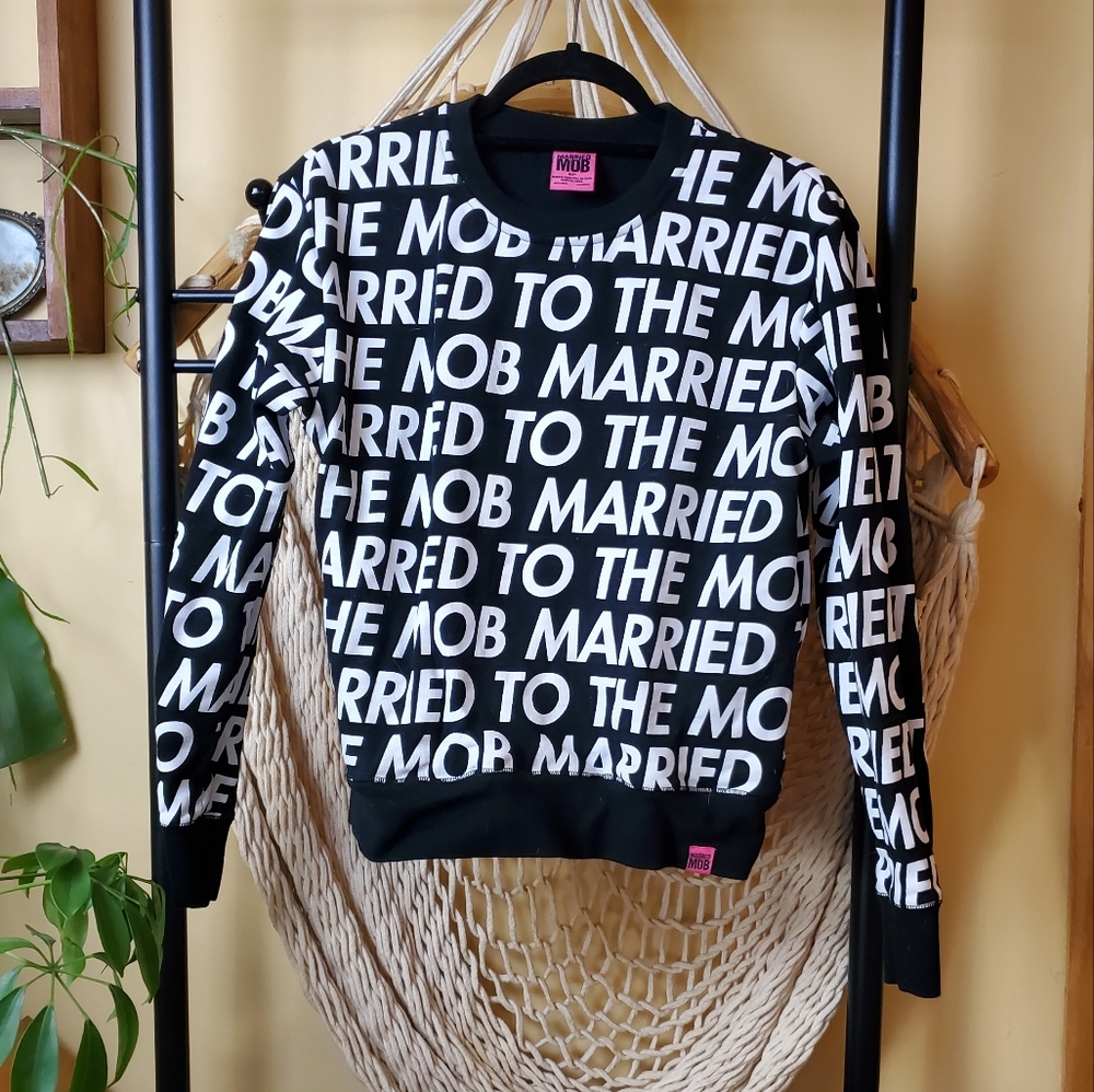 MTTM Married to the Mob Sweatshirt with Pockets